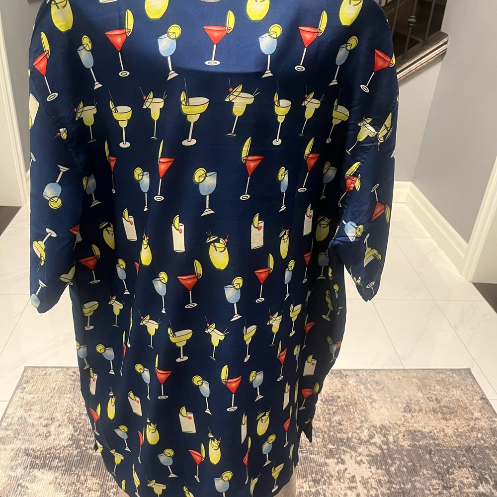 Pacific and Co mens take me on holidays cocktail evening shirt size large new! - Picture 8 of 16